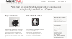 Desktop Screenshot of burg-schluessel.de
